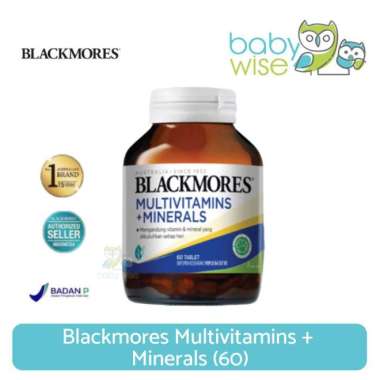Blackmores Multivitamins + Minerals BPOM KALBE - 60 tablet