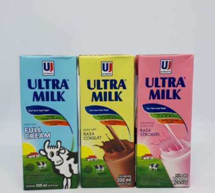 ULTRA MILK 200 ML khusus Instant taro