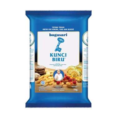 Tepung Terigu Segitiga Biru, Kunci Biru dan Cakra Kembar Premium Per Pcs Kunci Biru