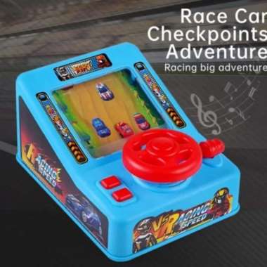 Mainan Anak Racing Speed Car Adventure Machine Board Game Balap Mobil