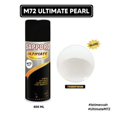 Sapporo Ultimate M72 Ultimate Pearl / Sapporo Spray / Cat Aerosol Terbaik