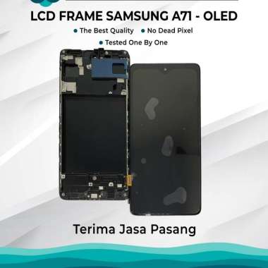 LCD SAMSUNG A71 A715 OLED + FRAME BIG