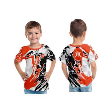 BONANJA-Jersey Kaos Baju T-shirt Anak Partai PKS 3D Fullprint Terbaru S