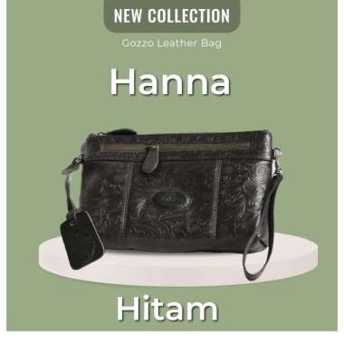 NEW !! TAS SLEMPANG DAN CLUTCH WANITA KULIT SAPI ASLI MODEL HANA MOTIF BATIK/ GRATIS GRAVIR NAMA HIT