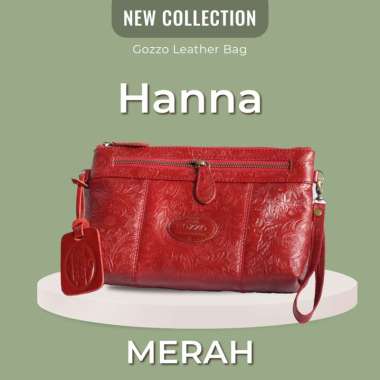 NEW !! TAS SLEMPANG DAN CLUTCH WANITA KULIT SAPI ASLI MODEL HANA MOTIF BATIK/ GRATIS GRAVIR NAMA MER