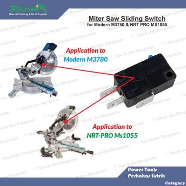 Switch Saklar Miter Saw Sliding untuk Modern M3780 & NRT PRO MS1055