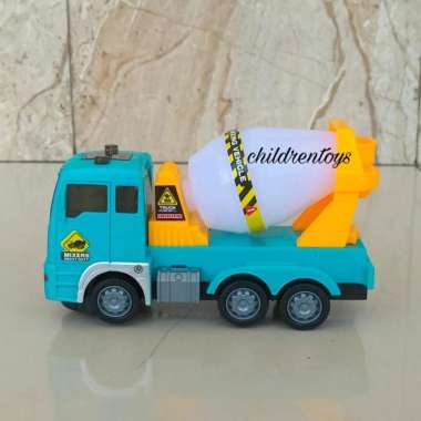 Mobil truk, molen,bak pasir BO / mainan bak pasir baterai, mainan truk truk molen