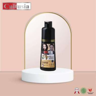 Shampoo Original Black Cultusia 160ml/Efektif Menutup Uban Shampoo