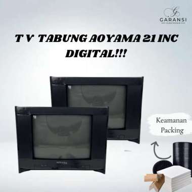 Aoyama 21 inch Flat TV Tabung Digital bubble sterofoam