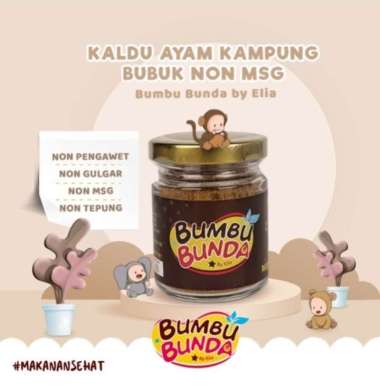 Bumbu Bunda Kaldu Bubuk Penyedap Rasa Campuran MPASI - Ayam Kampung Ayam Kampung