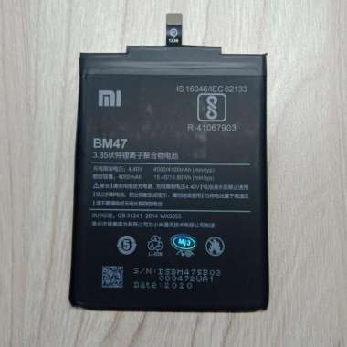 Baterai Battery Batre XIAOMI BM47 REDMI 3 REDMI 3S REMI 4X REDMI 3 PRO