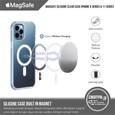 Clear Bumper Case Magsafe Soft Silicone Iphone X XR XS 11 Max PRO Iphone 11 PRO