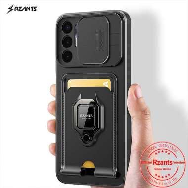 Casing Samsung S22 Ultra Case Samsung S22 Plus Softcase Slide Ring S22 Plus Hitam