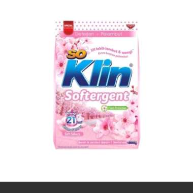 Promo Harga So Klin Softergent Soft Sakura 1800 gr - Blibli