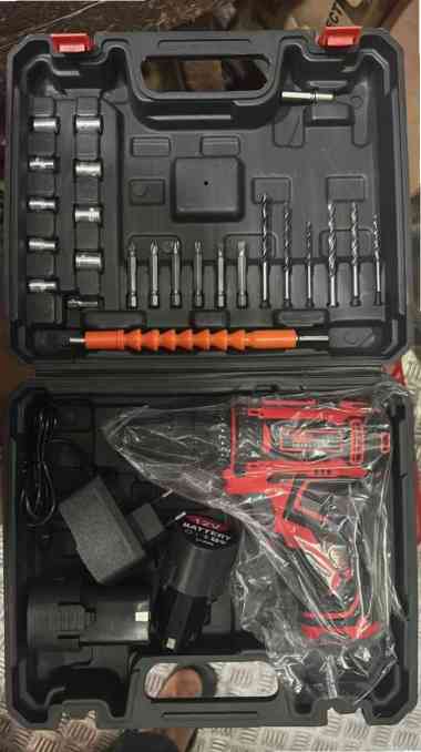 SUNC Mesin Bor Baterai Cordless Drill Bor Batere 12V