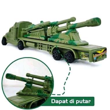 MAINAN ANAK TRUCK MILITER TRUK FRICTION ARMY MILITER OCT6112
