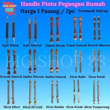 PULL HANDLE TARIKAN PINTU GAGANG PEGANGAN RUMAH MURAH MINIMALIS KAYU STAINLESS 40CM SS GOLD STAINLES