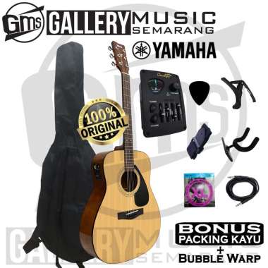ORIGINAL!!! Gitar Akustik Elektrik Yamaha F310 Original Preamp Equalizer Tuner AW-35 PAKET C