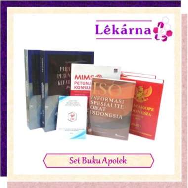 Dijual Buku Farmasi : Paket Buku Apotek Diskon