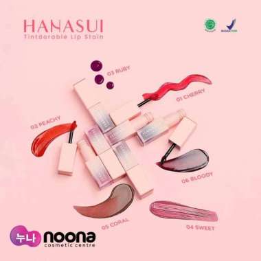 HANASUI TINTDORABLE LIP STAIN 05 CORAL