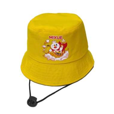 PROMO - Topi Bucket Anak Mixue - Topi Anak Laki Laki - Topi Anak Perempuan Topi Band / Topi Baseball
