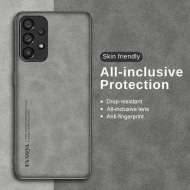 Casing Samsung A73 5G Case Samsung A73 5G Sofcase Leather Premium Hitam