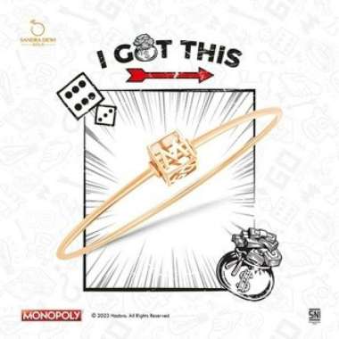 Gelang Sandra Dewi Gold Monopolly Collections BG210399