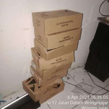 TV box stb komplit full set zte indihome semarang