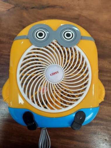 KIPAS DUDUK SANEX KIPAS ANGIN KECIL MINION KK-801