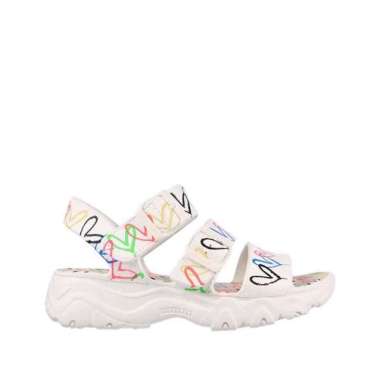 Skechers D'Lites 2.0 Heart You Women's Sandal - White Original 39