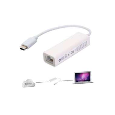 Converter Type C To Lan RJ45 Ethernet Adapter USB C To 100Mbps Network