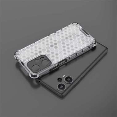 Casing Xiaomi POCO F5 Case Xiaomi POCO F5 Transparan Textured POCO F5 PUTIH
