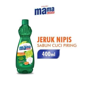 MAMA LEMON - Sabun Cuci Piring Lime BOTOL 400ml | Pencuci Piring Jeruk Nipis