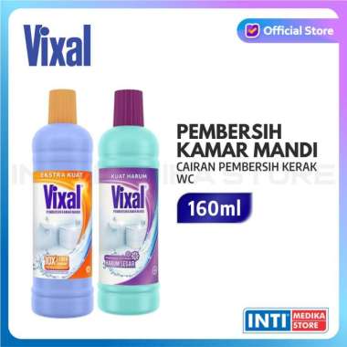VIXAL - Pembersih Kamar Mandi 160ml | Cairan Pembersih Kerak WC Toilet Kuat Harum