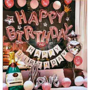 1 Set Paket balon DEKORASI FROZEN SPANDUK ulang tahun pesta birthday anak (KELENGKAPAN DEKORASI SESU