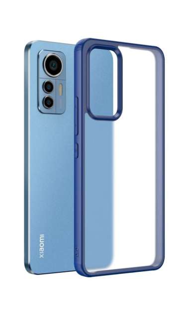 Premium Frosted TPU Case Xiaomi 12 Lite 5G Blue