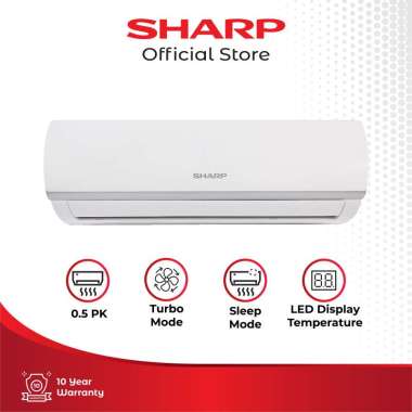 SHARP AH-A5ZCY AC Split 0.5 PK Standard Turbo Cool New 1/2 PK [Unit Only]