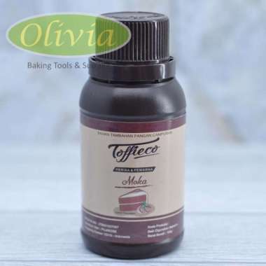 Toffieco Perisa Pewarna Moka Mocca 100 gr Toffieko Pasta Essense Essence Pasta 100 ml