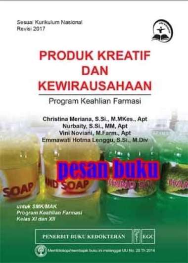 Buku Produk Kreatif & Kewirausahaan Program Keahlian Farmasi - Christi