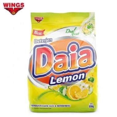 Promo Harga Daia Deterjen Bubuk Ekstrak Lemon 850 gr - Blibli