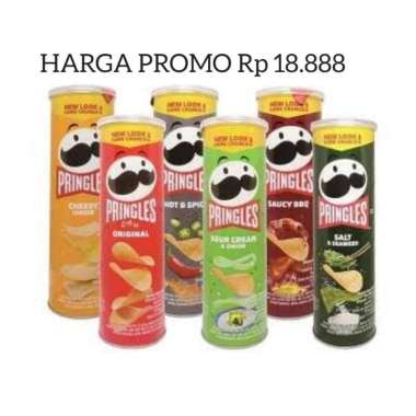PRINGLES 107 Gram Rasa Pedas