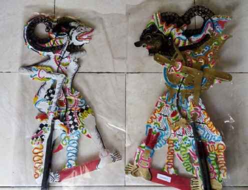 WAYANG KULIT HANOMAN DAN GATOTKACA