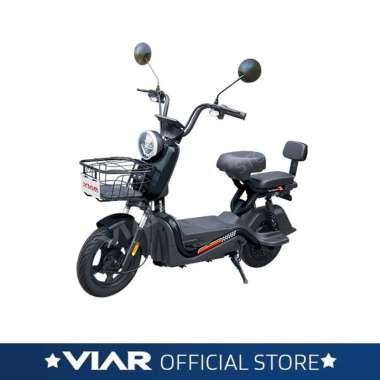 Viar AKASHA3 Sepeda Listrik [OTR Jabodetabek] Black BODETABEK