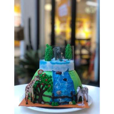 CAKE AMBYAR ANIMAL SAFARI