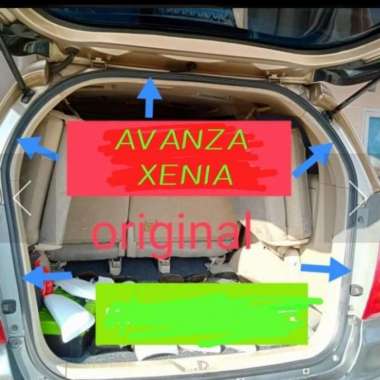 Karet Bagasi Karet Pintu Bagasi Belakang Toyota Daihatsu Avanza Xenia
