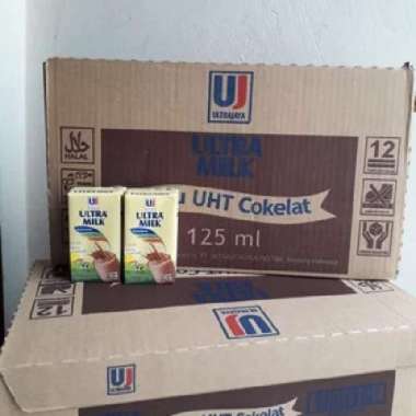 Susu UHT Ultra Milk 125ml / karton