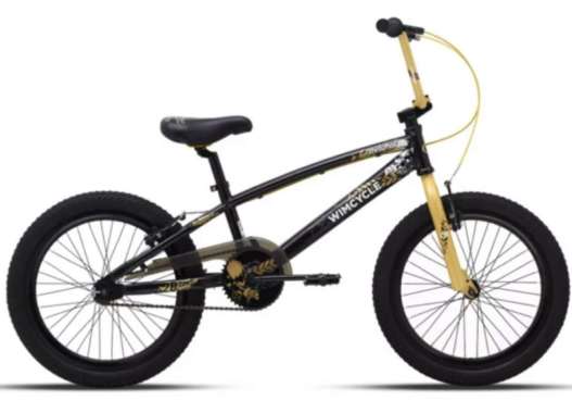 SEPEDA BMX WIMCYCLE THRASHER 20 INCH BLACK