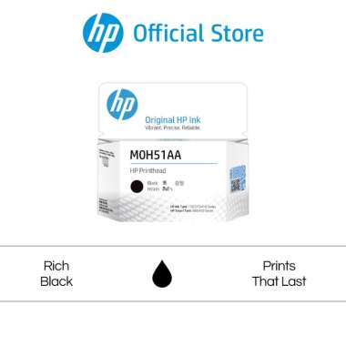 Tinta HP M0H51A Black Replacement GT Printhead / Hitam / Cartridge Asli / HP Smart Tank 350 series H