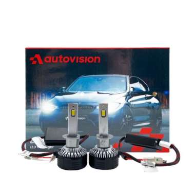 Bohlam Lampu LED Mobil Autovision Carbon LX H1 63 Watt Headlight 4700K