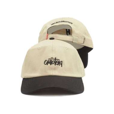 TOPI PRIA TOPI POLOCAPS TOPI BASEBALL TOPI DISTRO TOPI TRUCKER MIX CREAM ORIGINAL Qidomoki cream